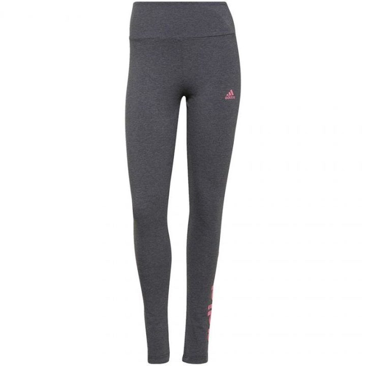 Moteriškos tamprės aukštu liemeniu adidas Essentials, pilkos