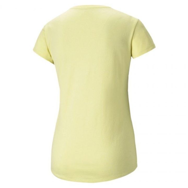 Moteriški prigludę marškinėliai Puma RTG Heather Logo, geltoni