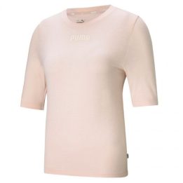 Moteriški marškinėliai Puma Modern Basics Cloud, rožiniai
