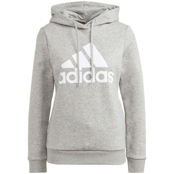 Moteriškas medvilninis džemperis adidas Lounwear Es, pilkas