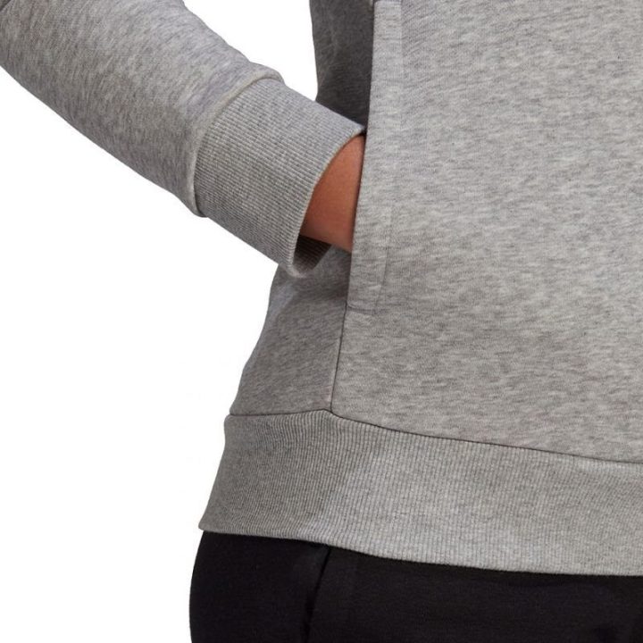 Moteriškas medvilninis džemperis adidas Lounwear Es, pilkas