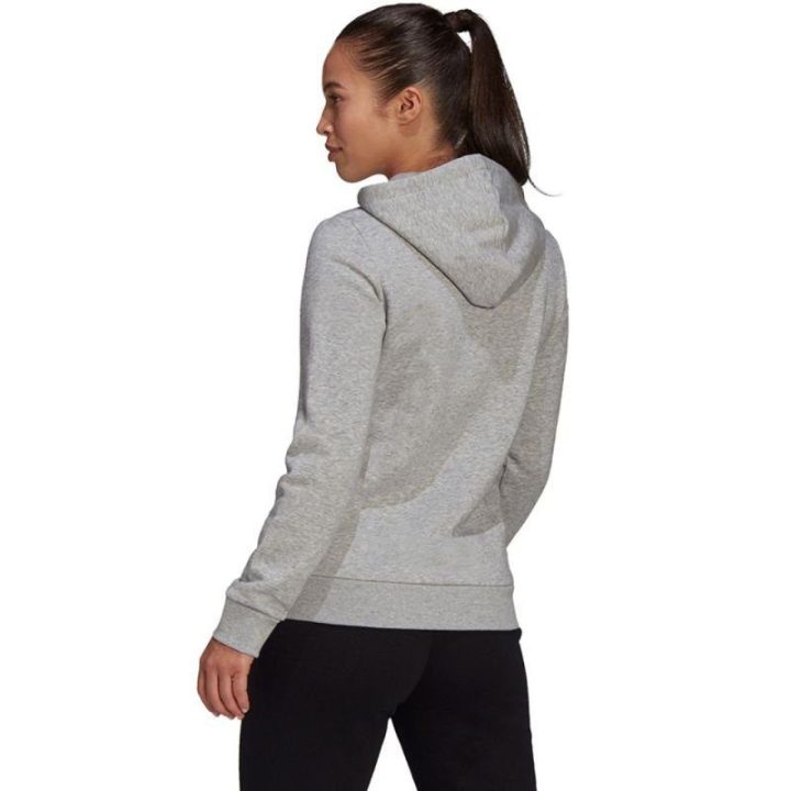 Moteriškas medvilninis džemperis adidas Lounwear Es, pilkas