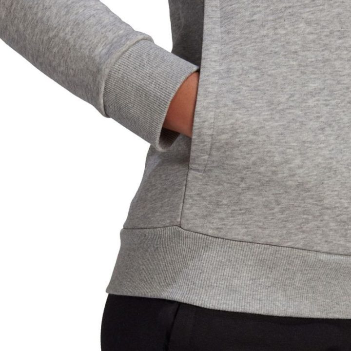 Moteriškas medvilninis džemperis adidas Lounwear Es, pilkas