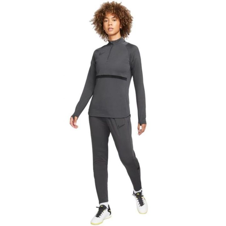 Moteriškos sportinės kelnės Nike Dri-FIT Academy, pilkos