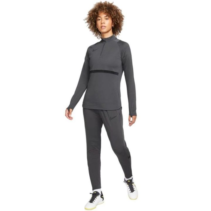 Moteriškos sportinės kelnės Nike Dri-FIT Academy, pilkos