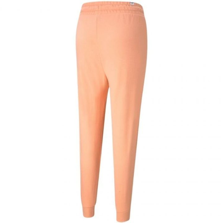 Moteriškos sportinės kelnės Puma Modern Basics High, persikinės