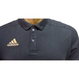 Vyriški medvilniniai polo marškinėliai adidas MiTiro 18, juodi