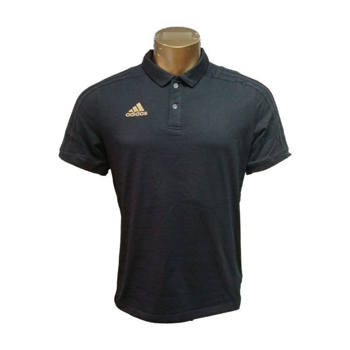 Vyriški medvilniniai polo marškinėliai adidas MiTiro 18, juodi