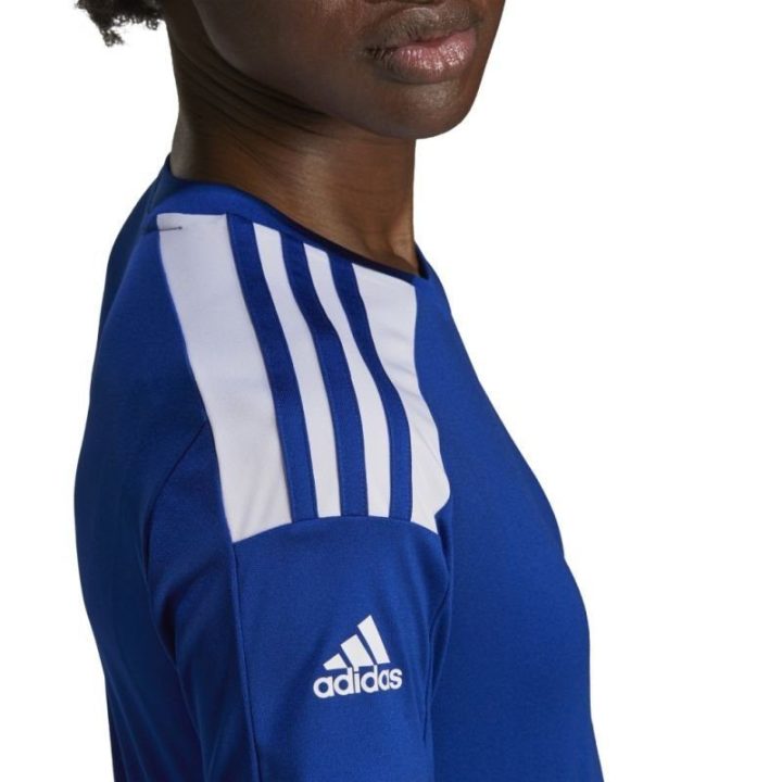 Moteriški įprasto kirpimo marškinėliai adidas Squadra 21, mėlyni