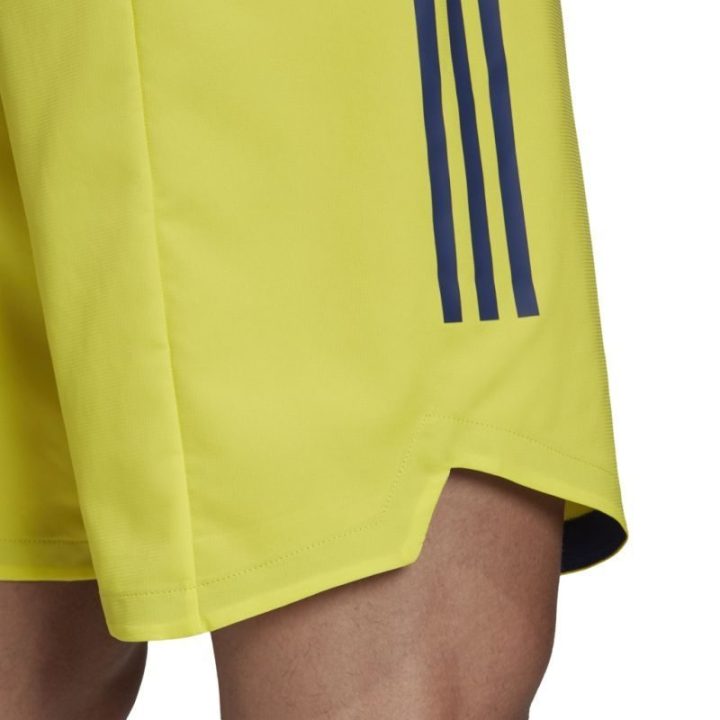 Vyriški laisvo kirpimo šortai adidas Condivo 20, geltoni
