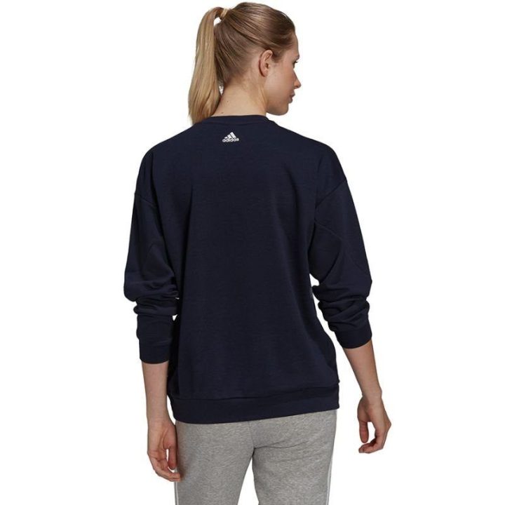 Moteriškas medvilninis džemperis adidas U4U Soft Knit, juodas