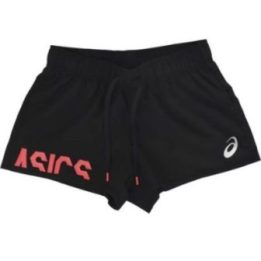 Moteriški treniruočių šortai Asics, juodi