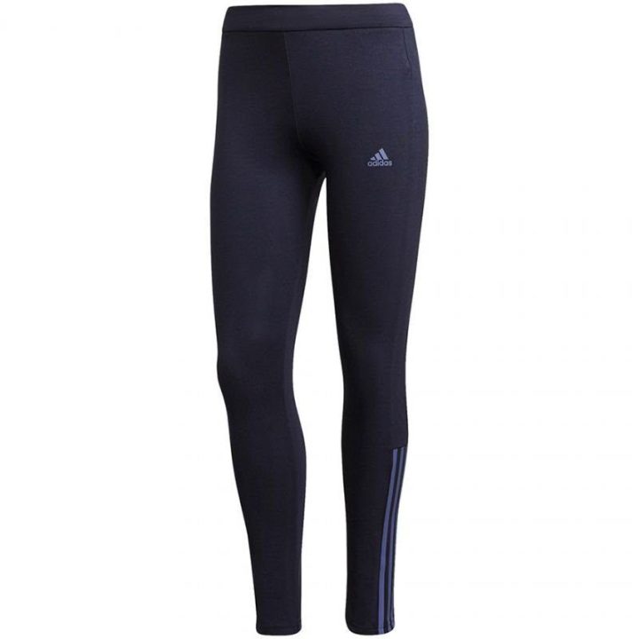 Moteriškos 7/8 medvilninės tamprės adidas Essentials, violetinės