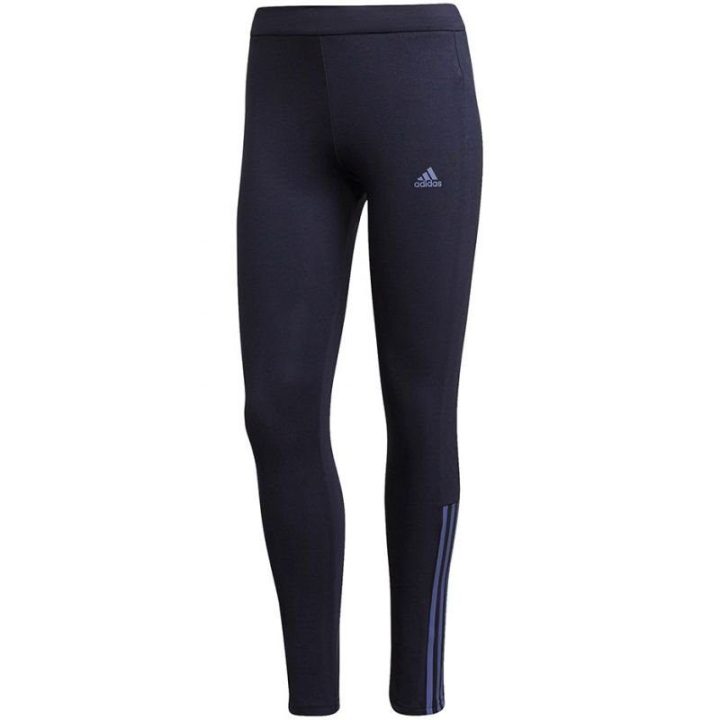 Moteriškos 7/8 medvilninės tamprės adidas Essentials, violetinės