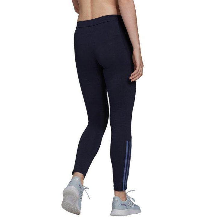 Moteriškos 7/8 medvilninės tamprės adidas Essentials, violetinės