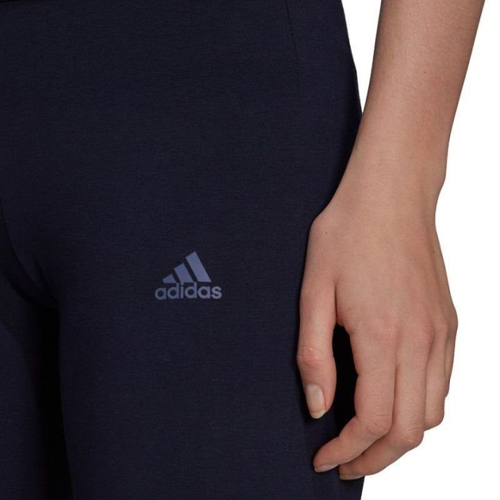 Moteriškos 7/8 medvilninės tamprės adidas Essentials, violetinės