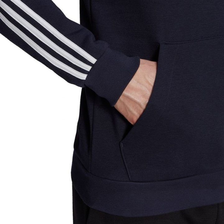 Vyriškas džemperis su gobtuvu adidas Essentials GK9073, tamsiai mėlynas