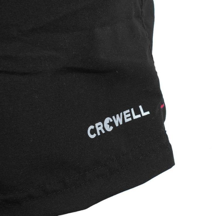 Vyriški maudymosi šortai su raišteliais Crowell, juodi