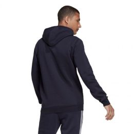Vyriškas džemperis su gobtuvu adidas Essentials Fleece, tamsiai mėlynas