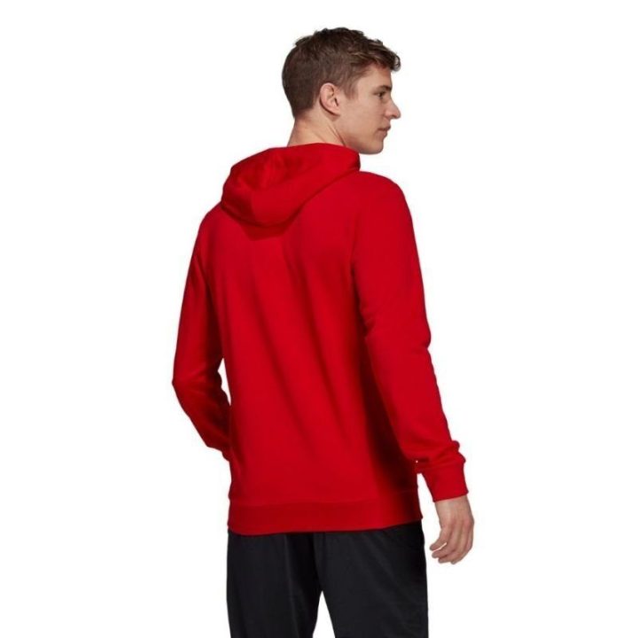 Vyriškas džemperis su gobtuvu adidas Essentials Big Logo, raudonas