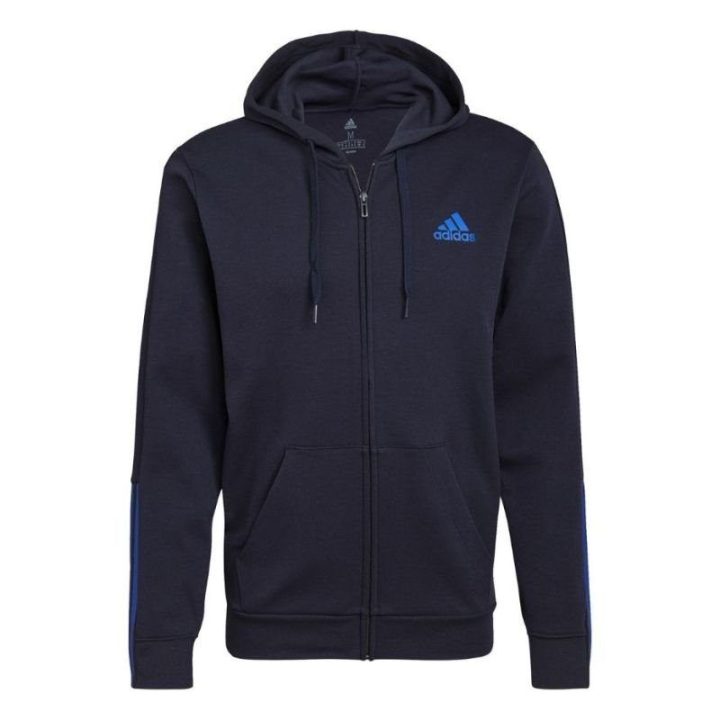 Vyriškas džemperis adidas Essentials Double, tamsiai mėlynas