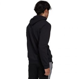 Vyriškas džemperis adidas Essentials Fleece su kišene, juodas