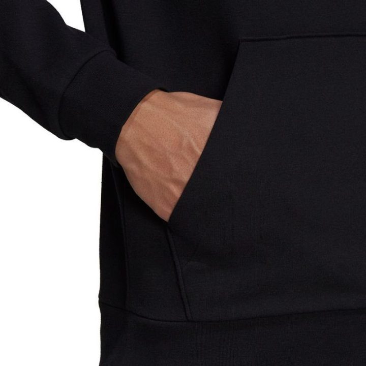 Vyriškas džemperis adidas Essentials Fleece su kišene, juodas