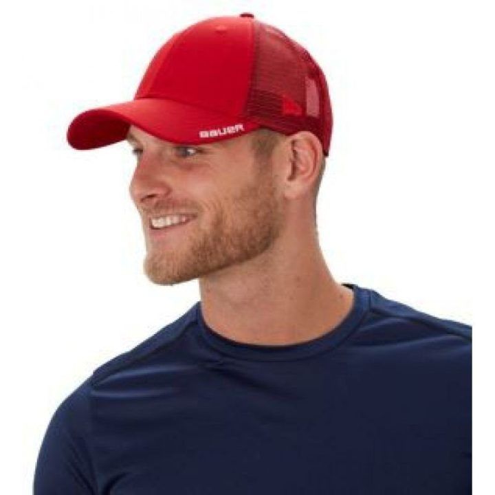 Kepurė su snapeliu Bauer New Era 39Thirty Team, tamsiai mėlyna