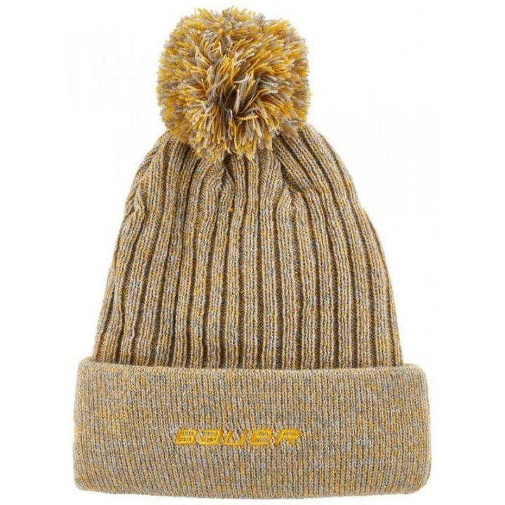Megzta kepurė su bumbulu Bauer Team Knit Pom