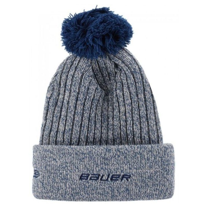 Megzta kepurė su bumbulu Bauer Team Knit Pom