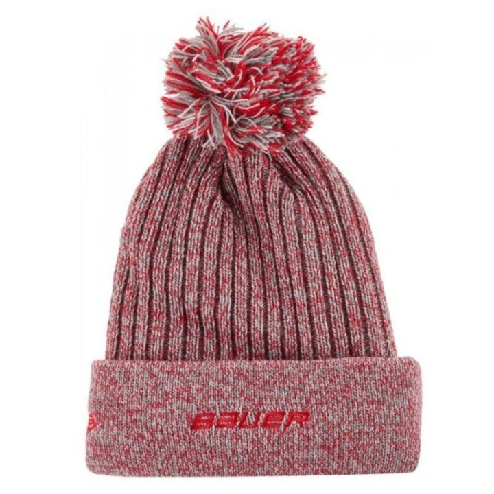 Megzta kepurė su bumbulu Bauer Team Knit Pom