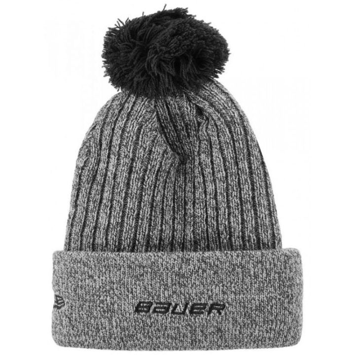 Megzta kepurė su bumbulu Bauer Team Knit Pom