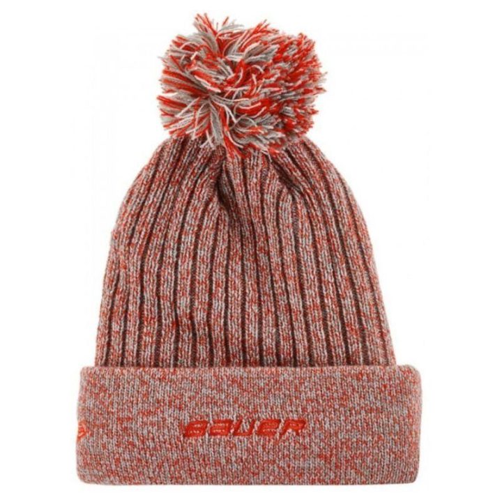 Megzta kepurė su bumbulu Bauer Team Knit Pom
