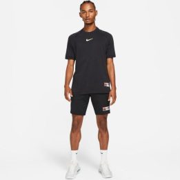 Vyriški medvilniniai marškinėliai Nike F.C. Home, juodi