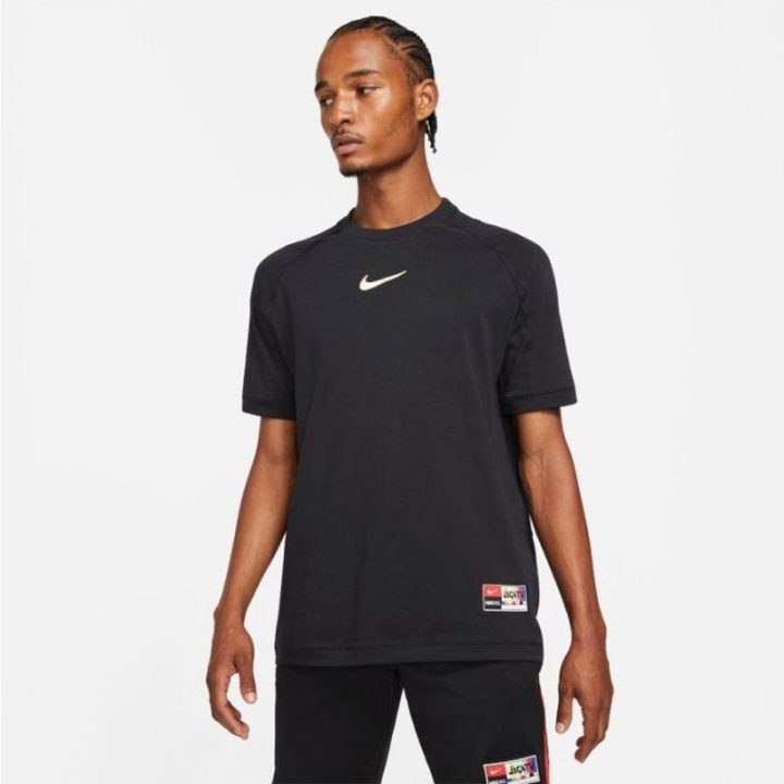 Vyriški medvilniniai marškinėliai Nike F.C. Home, juodi