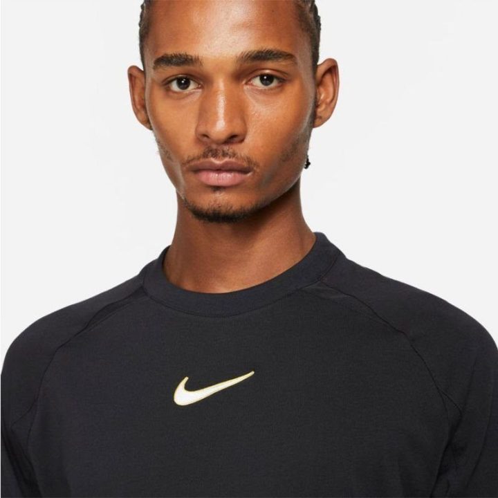 Vyriški medvilniniai marškinėliai Nike F.C. Home, juodi