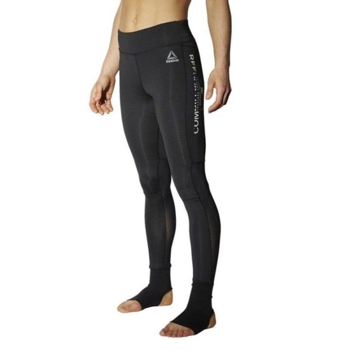 Moteriškos tamprės su kilpomis Reebok Combat, juodos