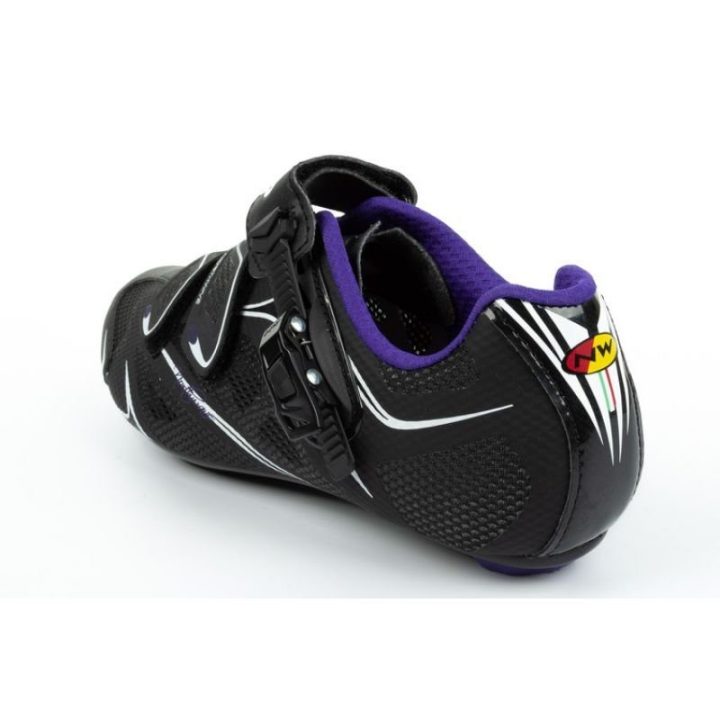 Moteriški elegantiški dviračių batai Northwave Starlight SRS, juodi