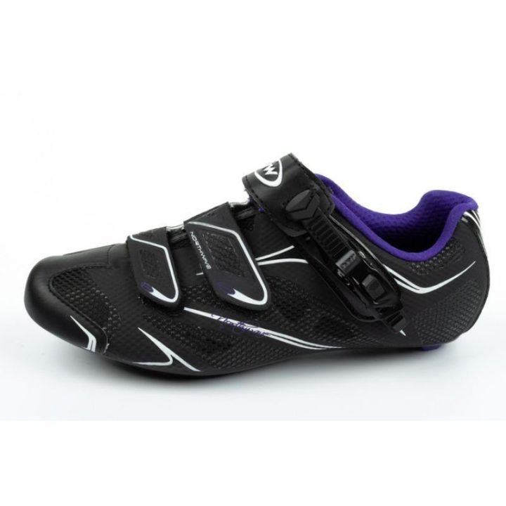 Moteriški elegantiški dviračių batai Northwave Starlight SRS, juodi