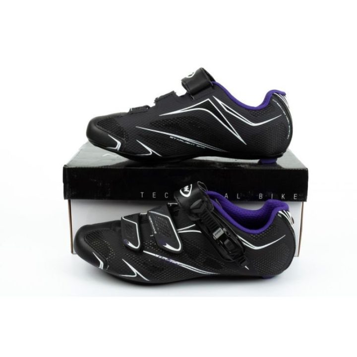 Moteriški elegantiški dviračių batai Northwave Starlight SRS, juodi