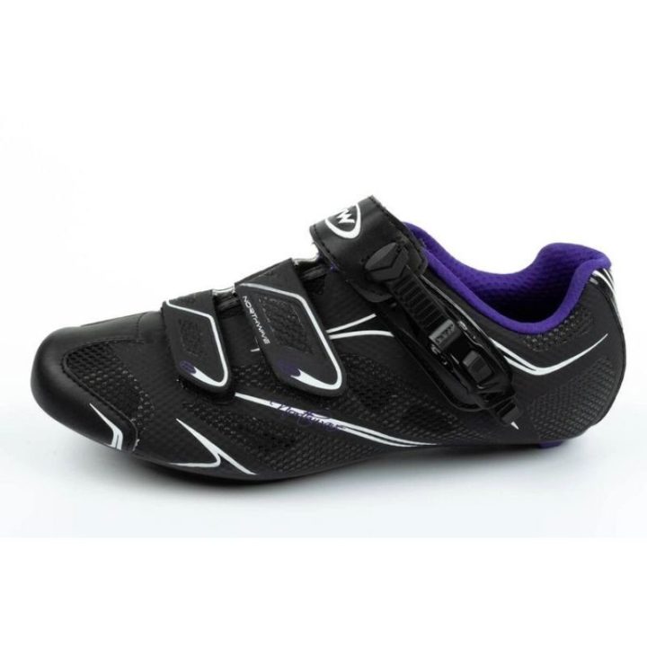 Moteriški elegantiški dviračių batai Northwave Starlight SRS, juodi