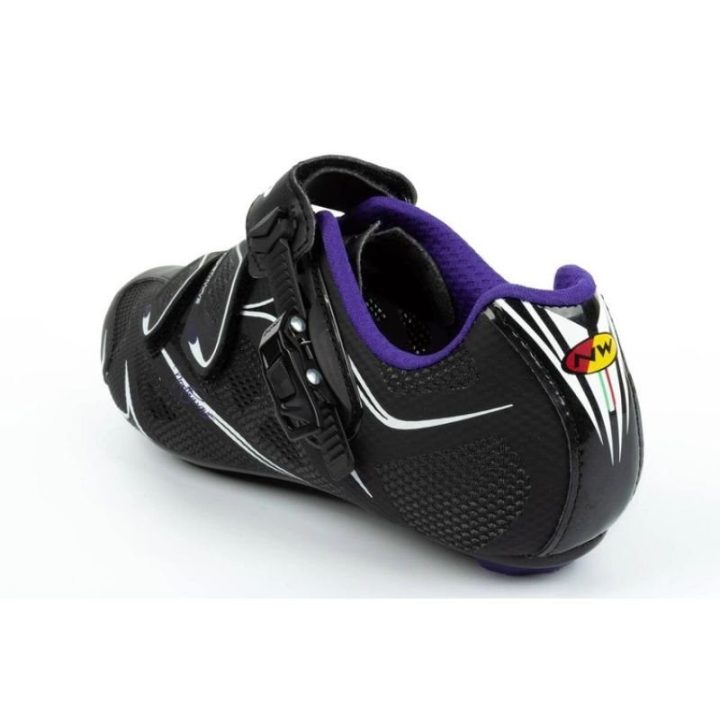Moteriški elegantiški dviračių batai Northwave Starlight SRS, juodi