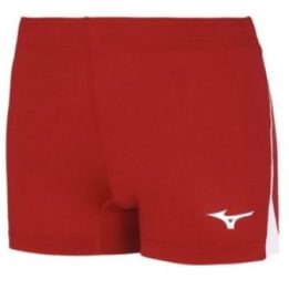 Moteriški tinklinio šortai Mizuno High-Kyu Tight, raudoni