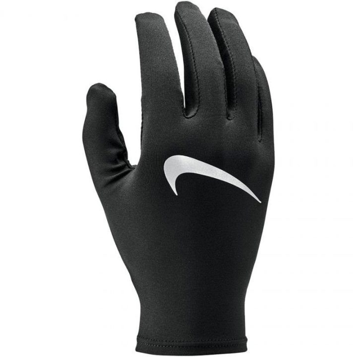 Pirštinės treniruotėms lauke Nike Dri-FIT Miler, juodos