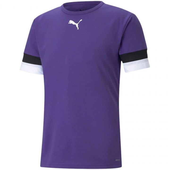 Vyriški treniruočių marškinėliai Puma teamRISE, violetiniai