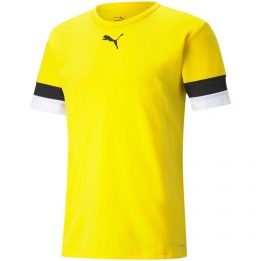 Vyriški treniruočių marškinėliai Puma teamRise, geltoni