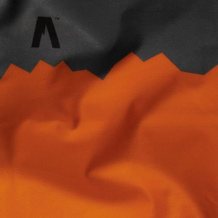Daugiafunkcis šalikas-mova Alpinus Mari, oranžinis ir pilkas