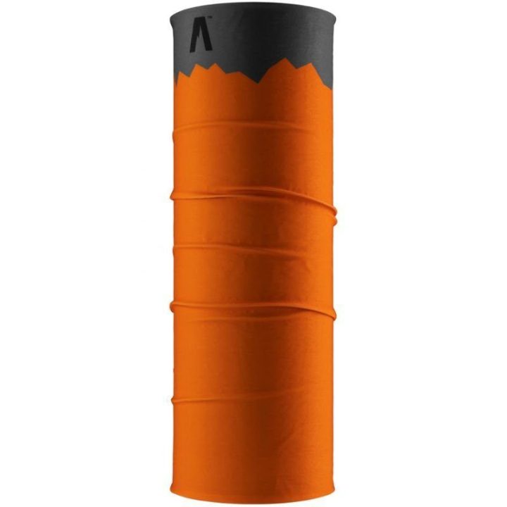 Daugiafunkcis šalikas-mova Alpinus Mari, oranžinis ir pilkas