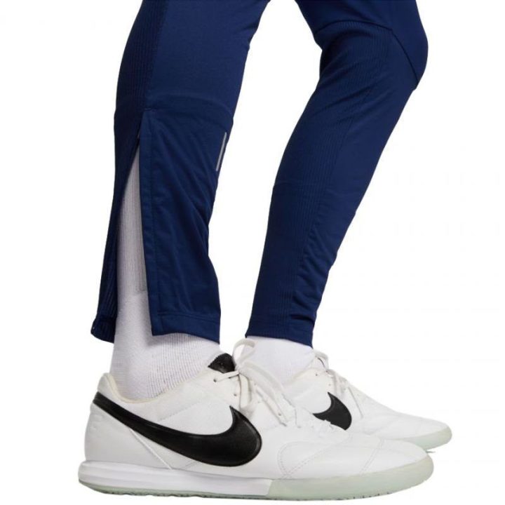 Vyriškos sportinės kelnės Nike Therma-Fit Strike, tamsiai mėlynos
