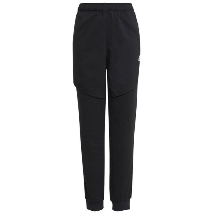Sportinės kelnės berniukams adidas XFG, juodos